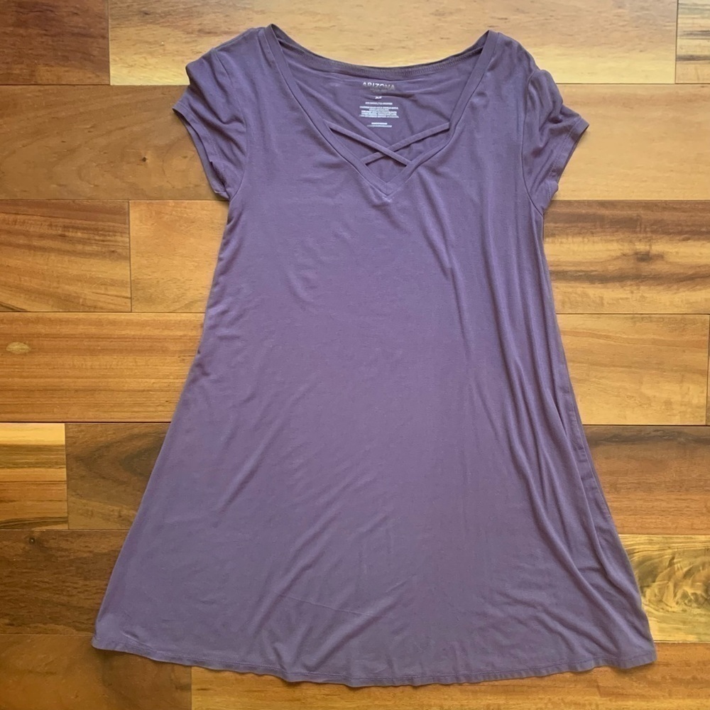 Arizona T-Shirt Dress Purple